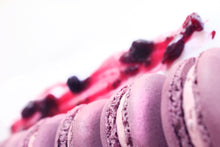 Load image into Gallery viewer, Black Currant Macarons