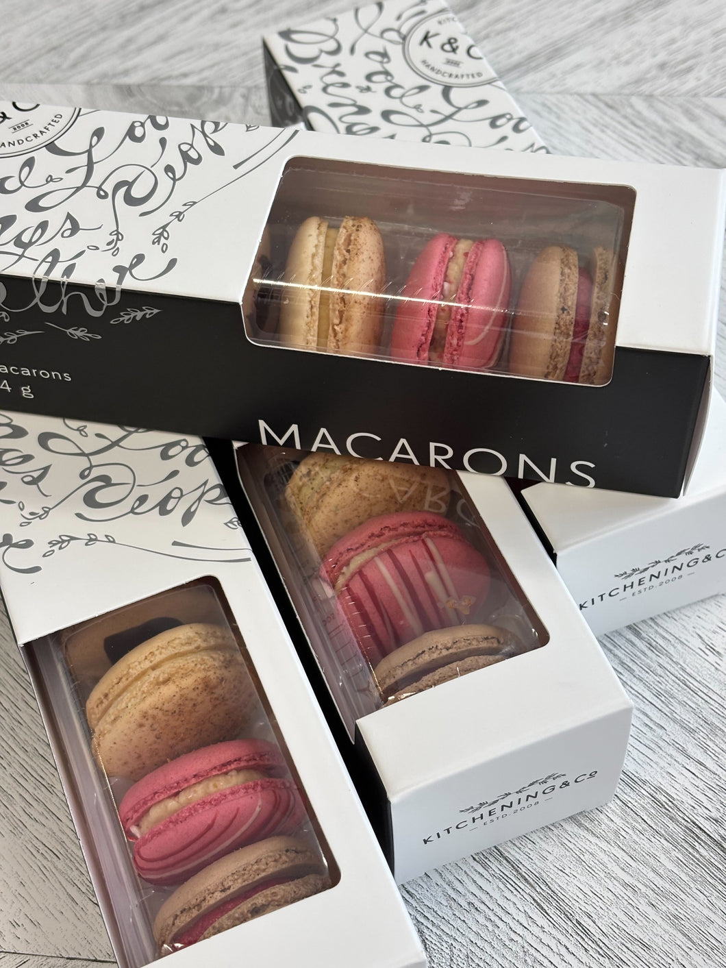 6 piece macarons