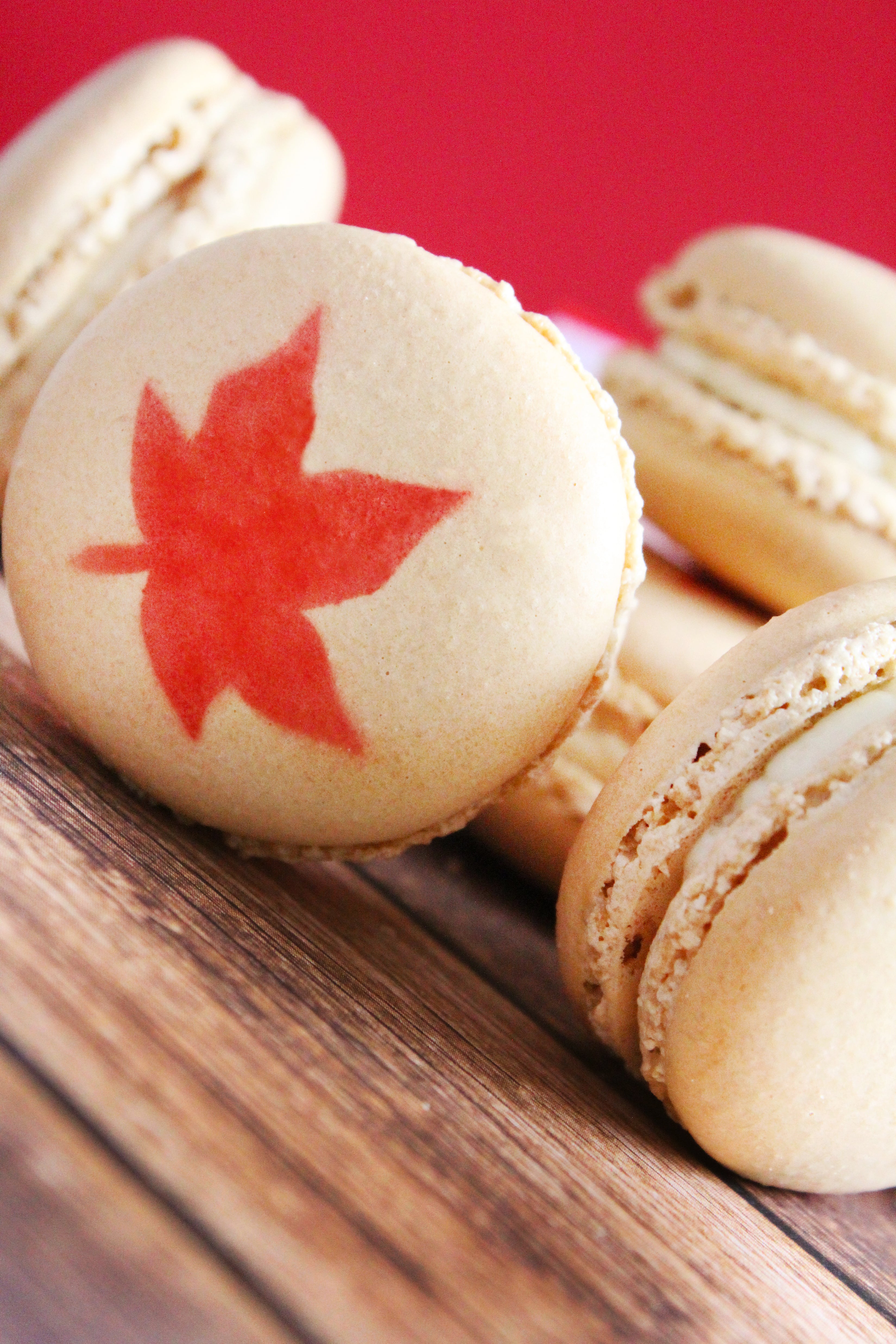 Maple Macarons