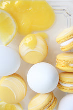 Load image into Gallery viewer, Lemon Meringue Macarons
