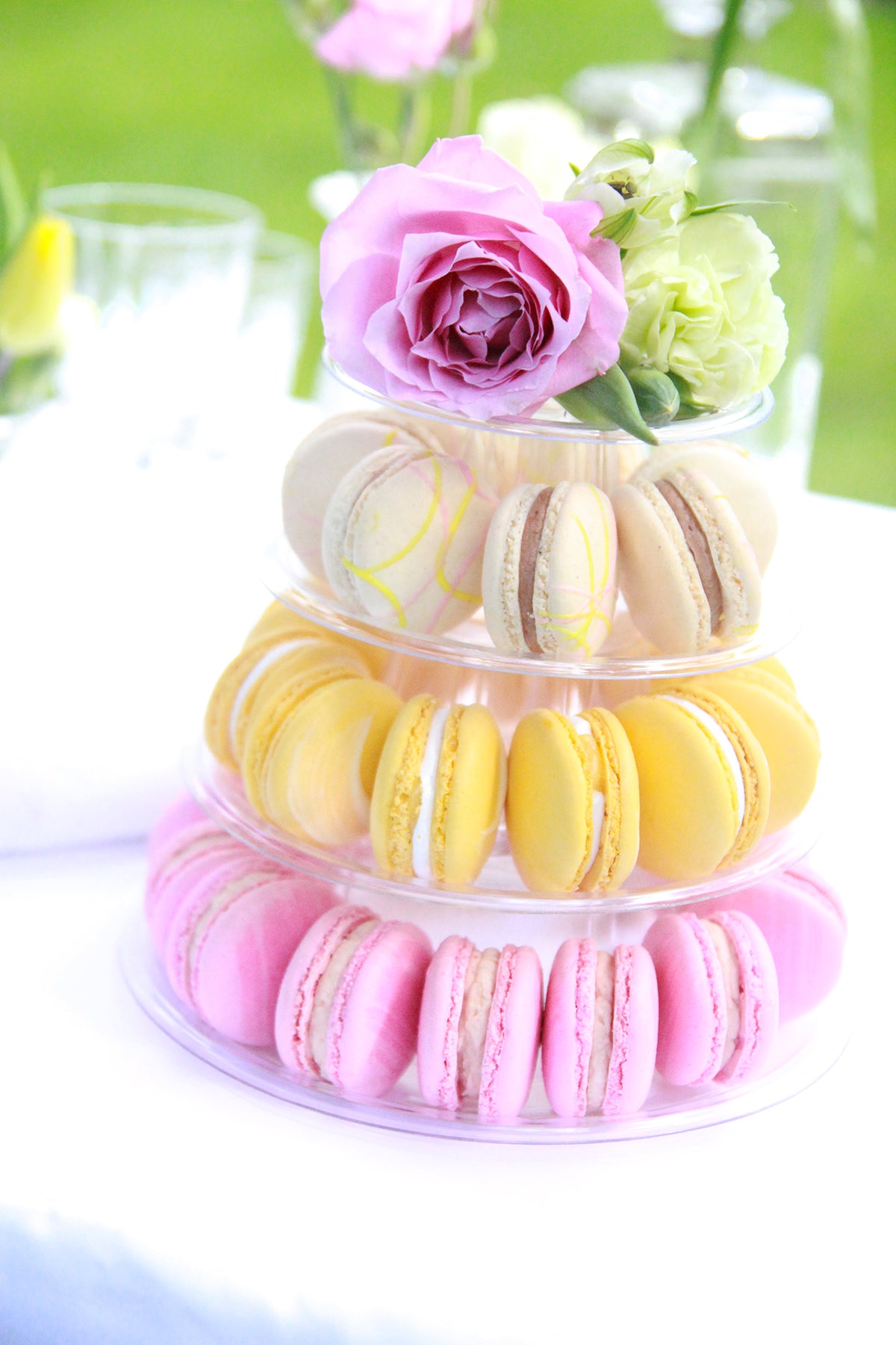 4-Tier Macaron Tower (36 macarons)