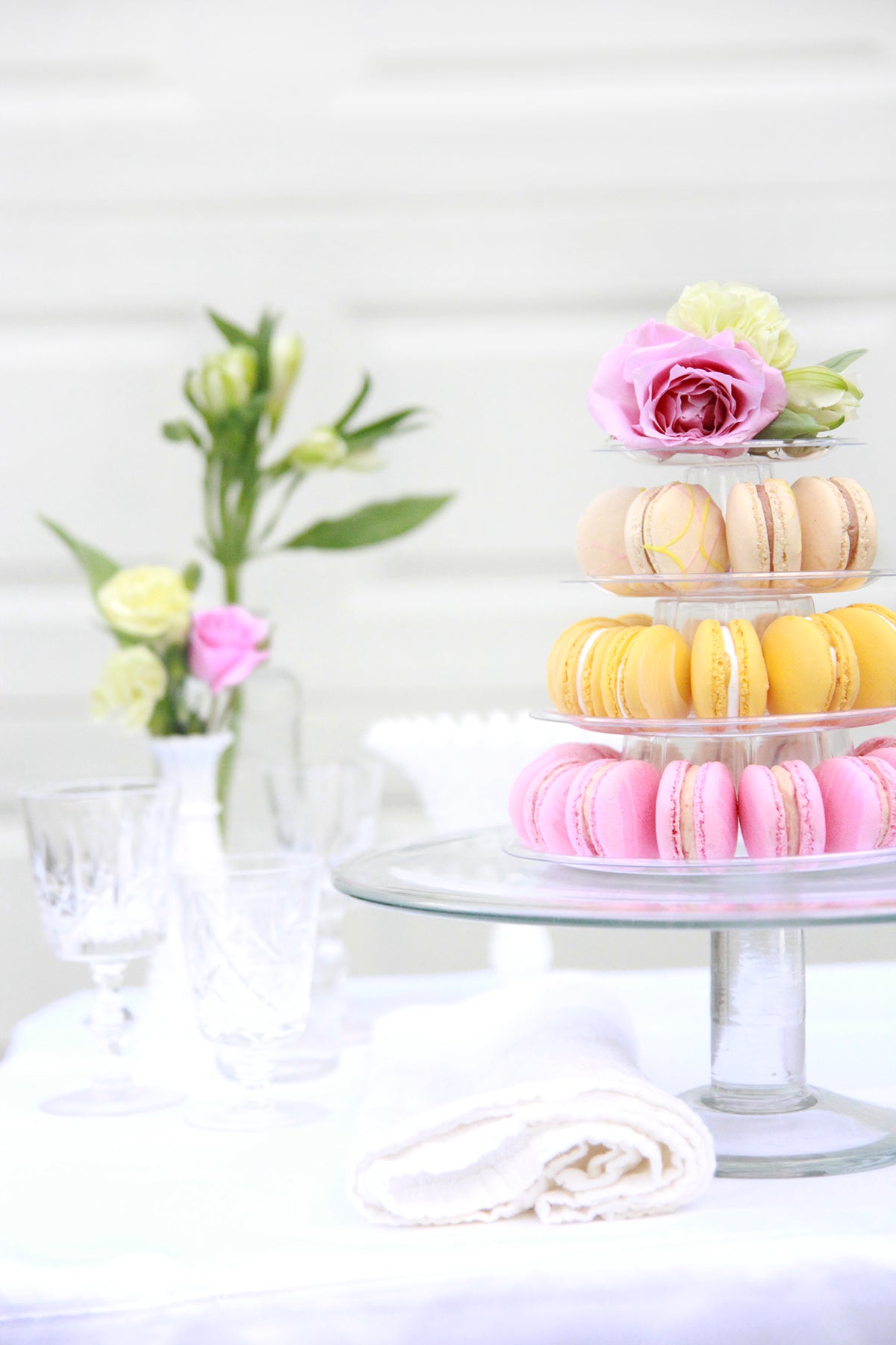 4-Tier Macaron Tower (36 macarons)