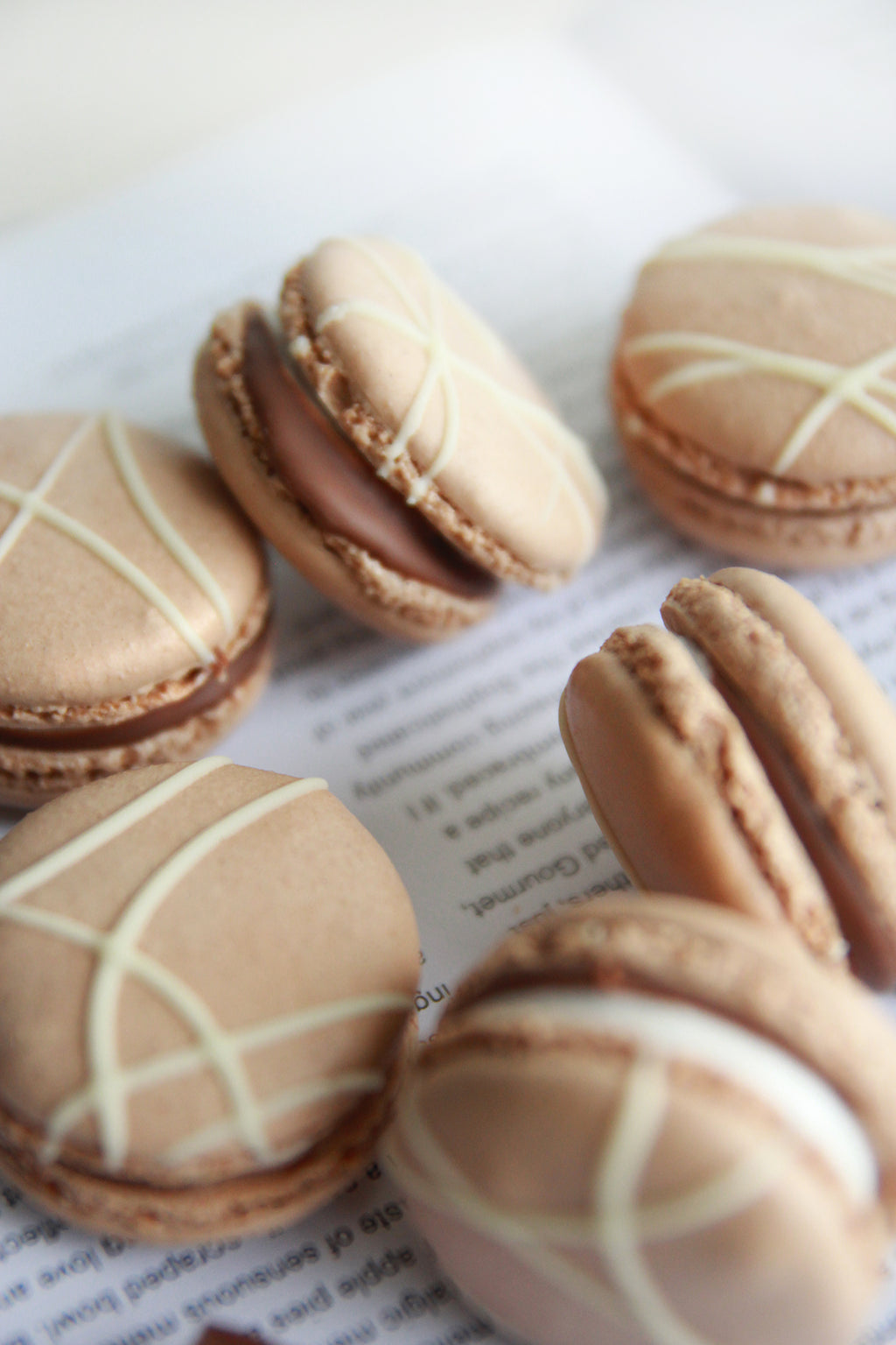 Hot Chocolate Macarons