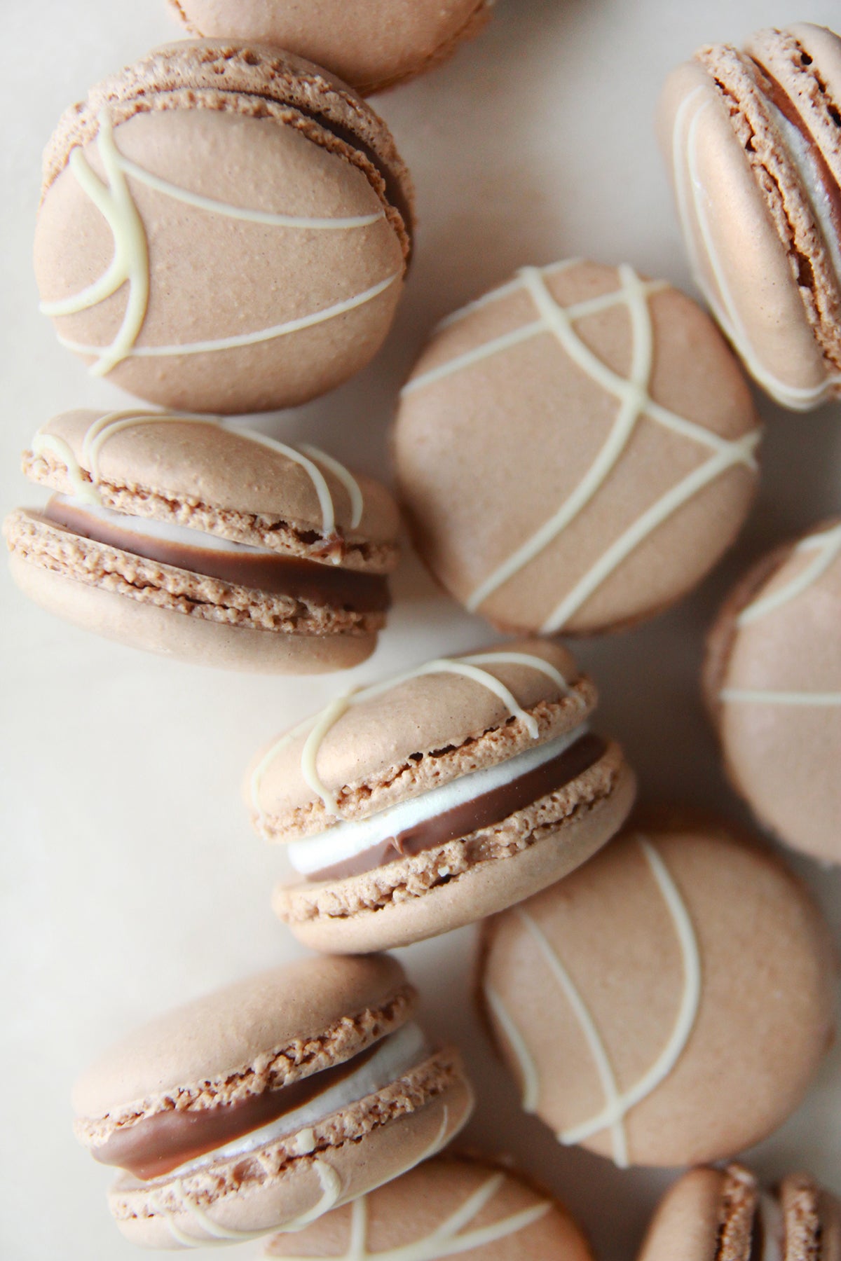 Hot Chocolate Macarons