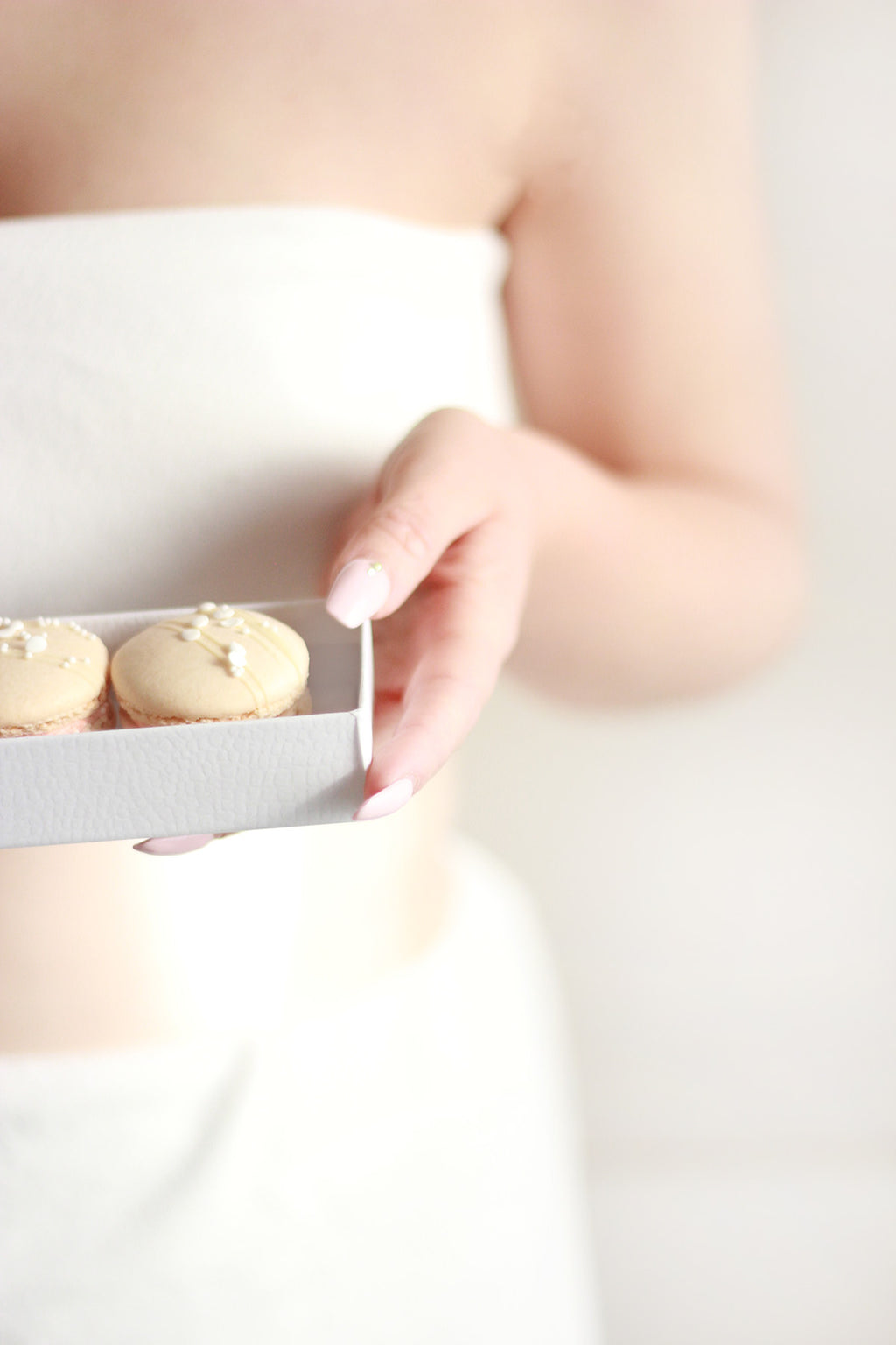 Two Piece Macaron Favours