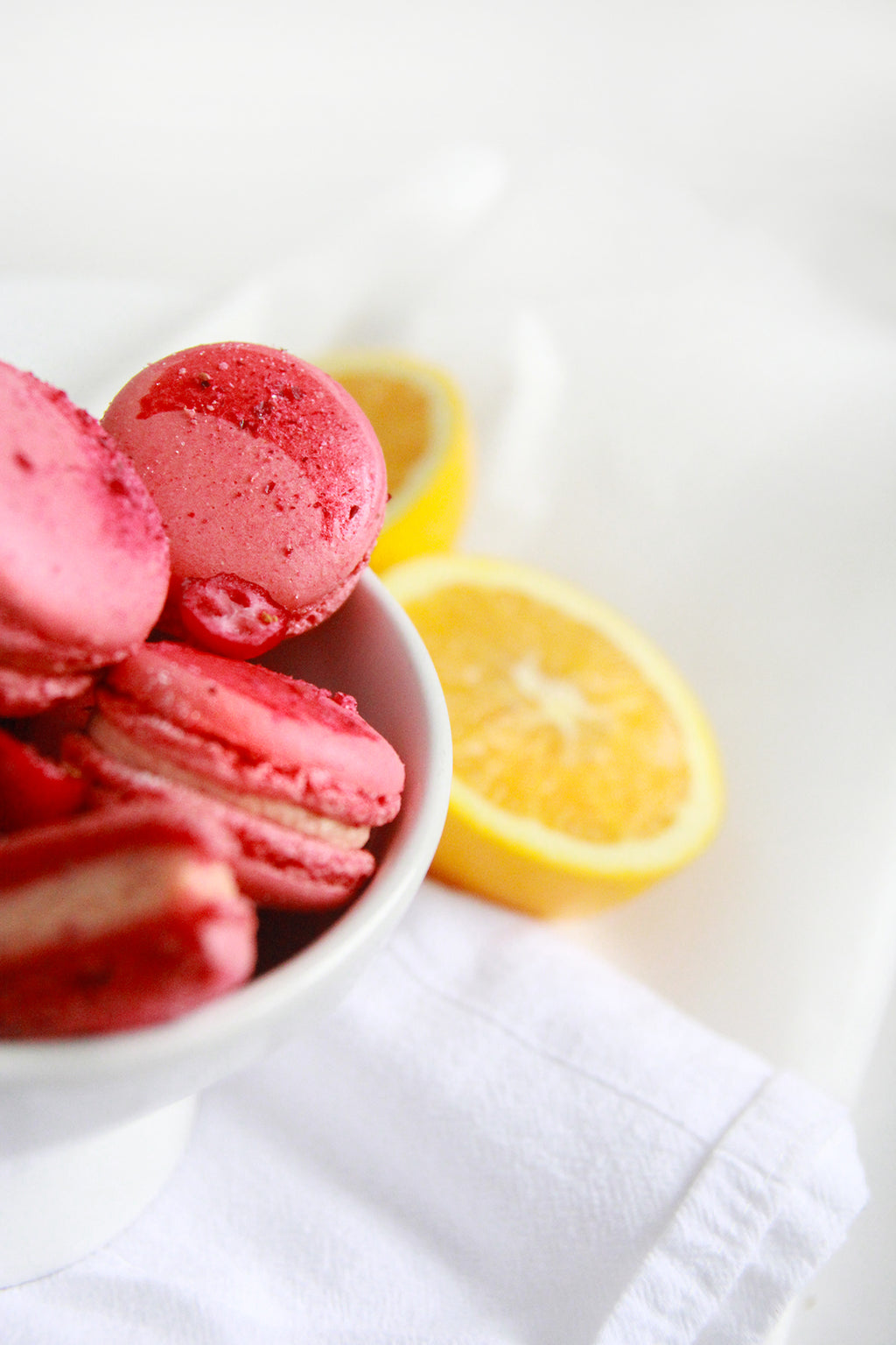 2026 Cranberry Orange Macarons