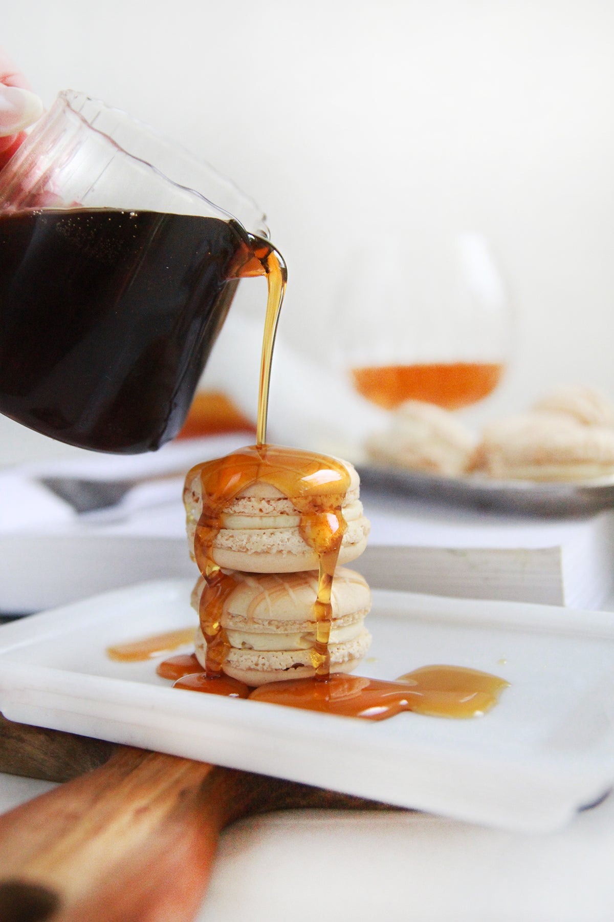 Maple Vanilla Bourbon Macarons