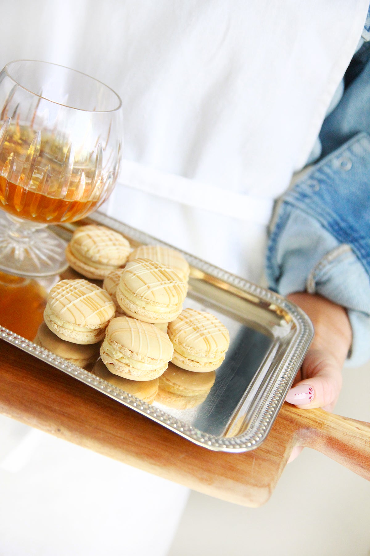 Maple Vanilla Bourbon Macarons
