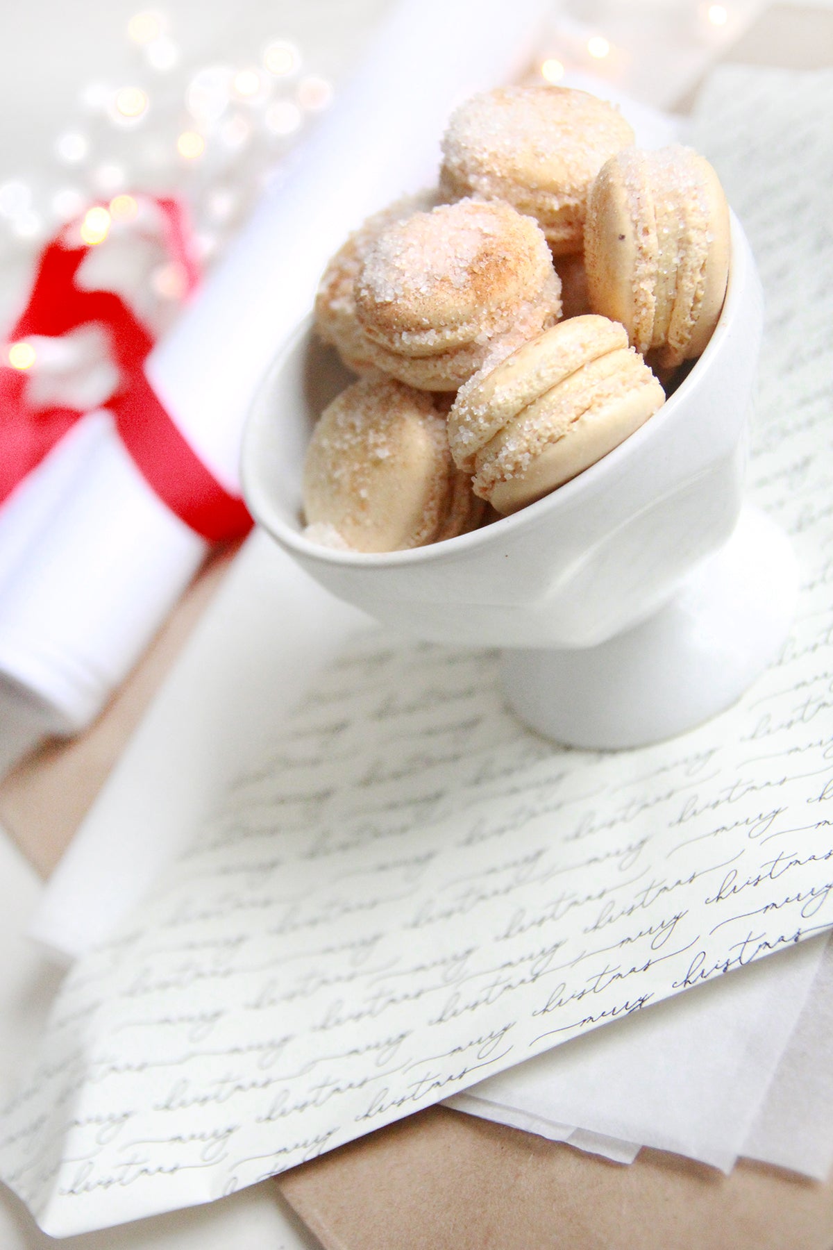 Snickerdoodle Macarons