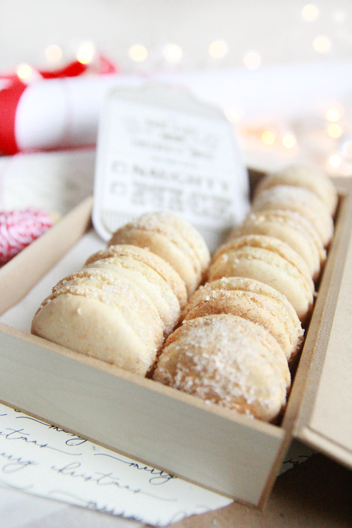 Snickerdoodle Macarons