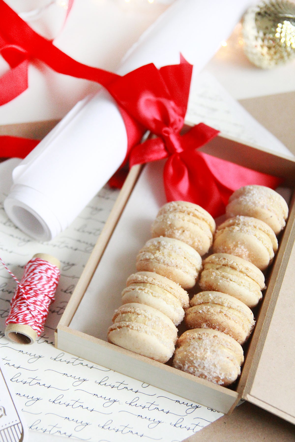 Snickerdoodle Macarons