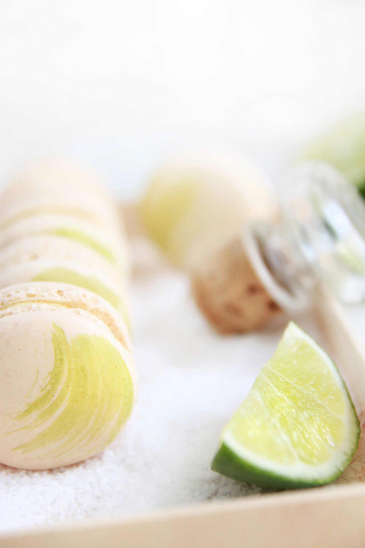 Lime Margarita Macarons