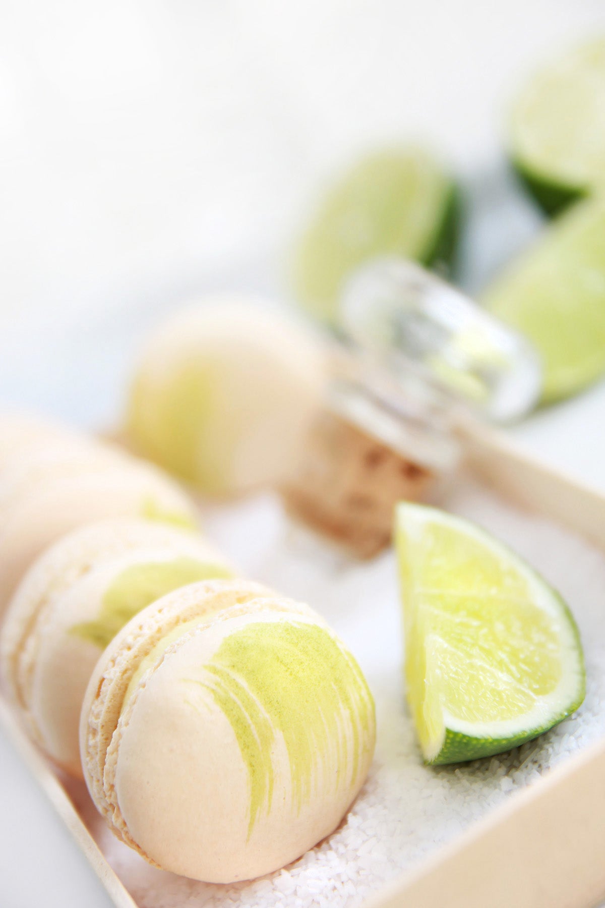 Lime Margarita Macarons