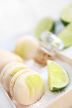 Load image into Gallery viewer, Lime Margarita Macarons
