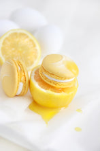 Load image into Gallery viewer, Lemon Meringue Macarons
