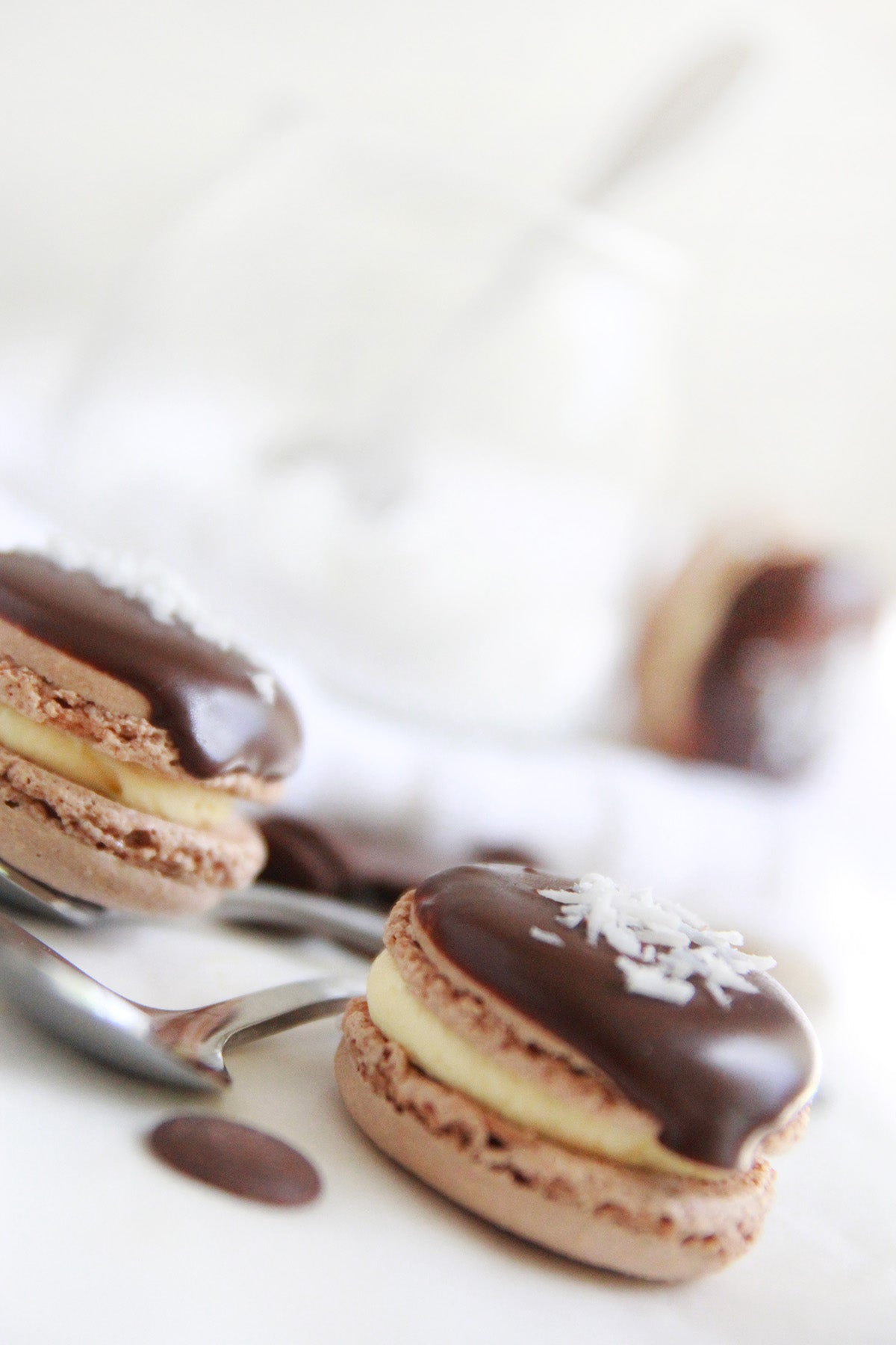 Nanaimo Bar Macarons