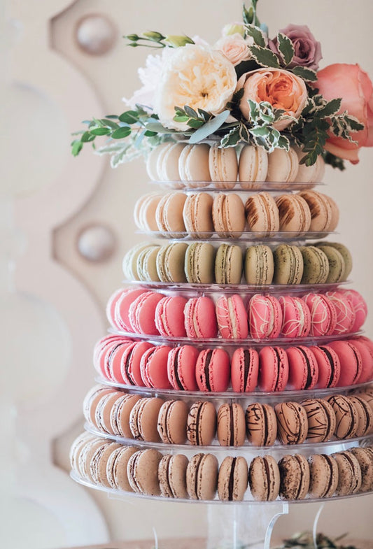 7-Tier Macaron Tower (162 macarons)