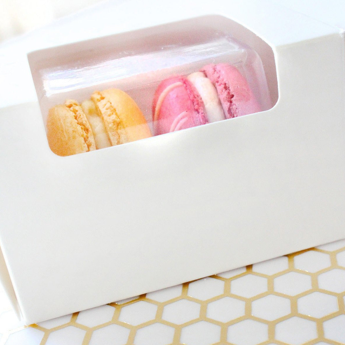Two Piece Macaron Favours