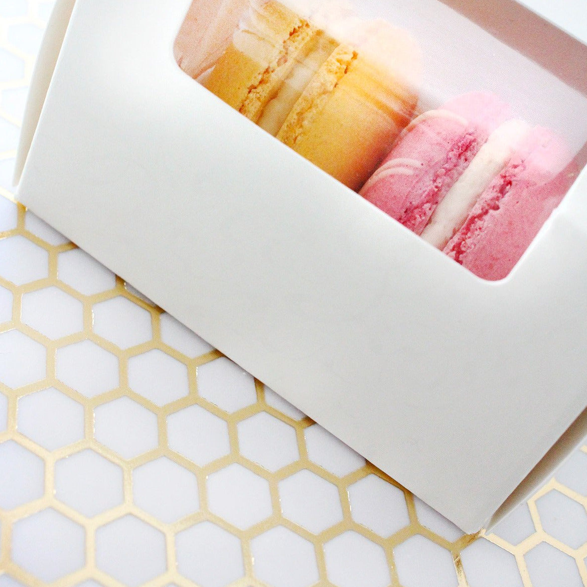 Two Piece Macaron Favours