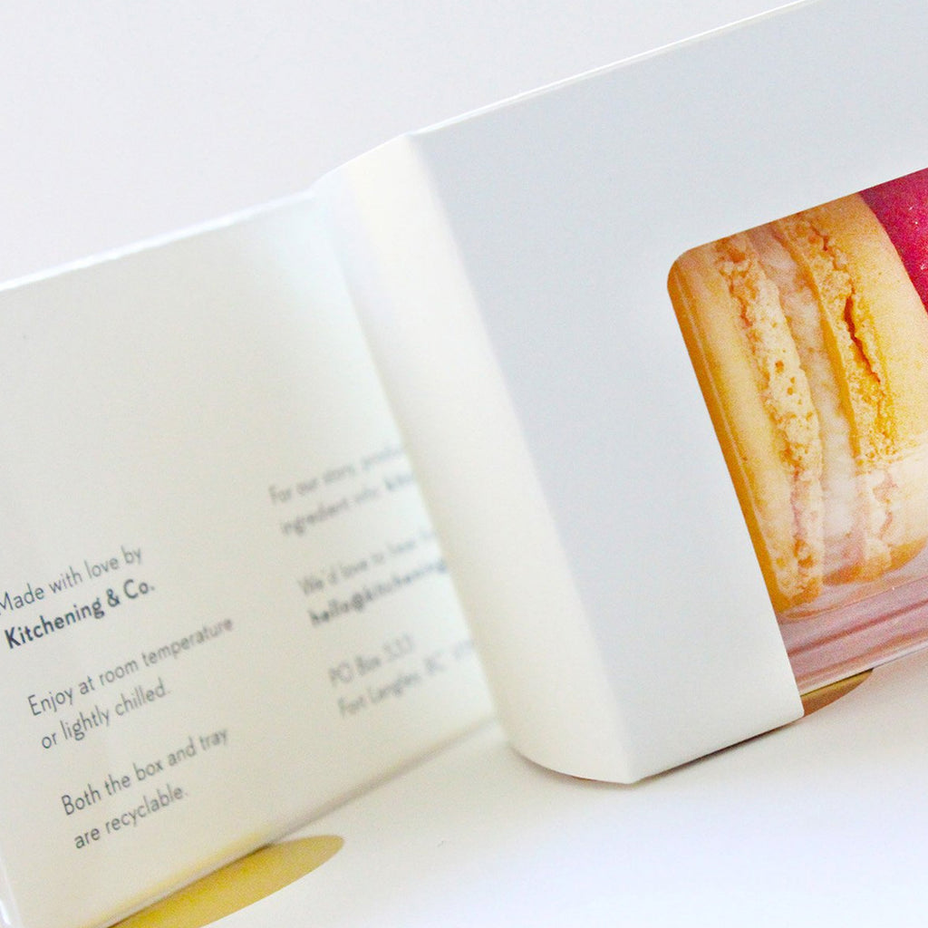 Two Piece Macaron Favours