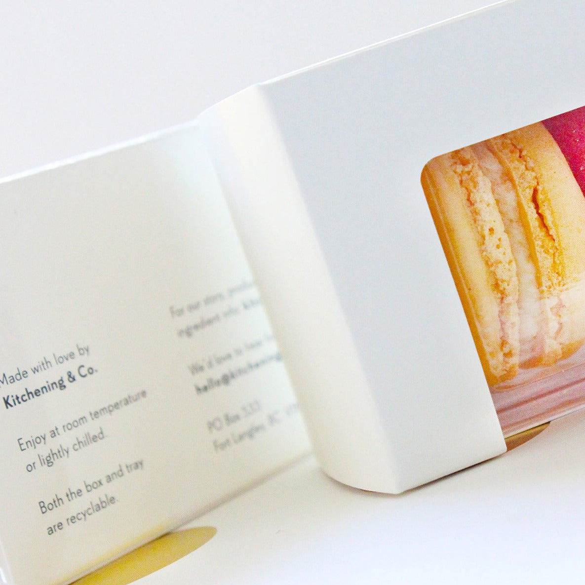 Two Piece Macaron Favours