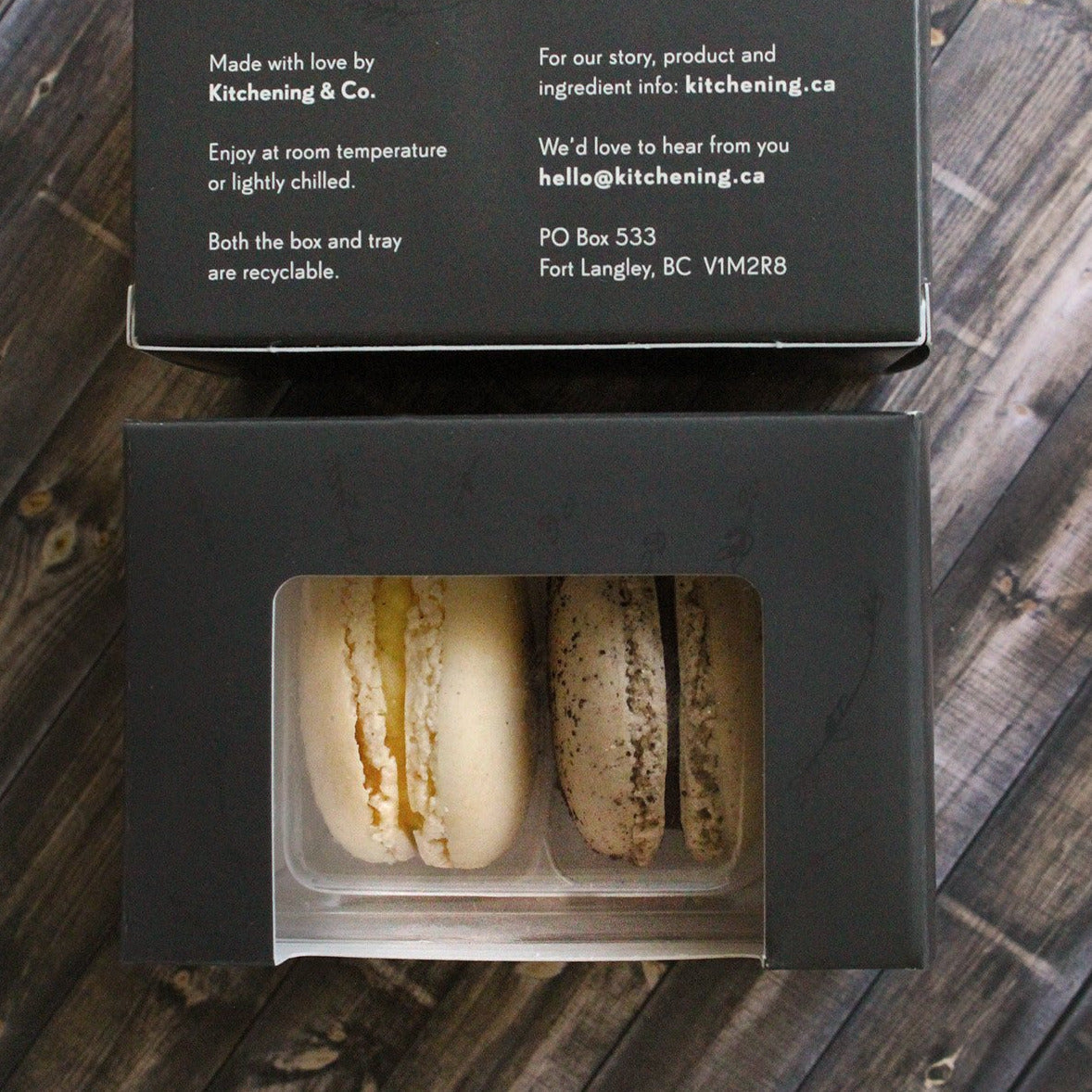 Two Piece Macaron Favours