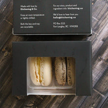 Load image into Gallery viewer, Two Piece Macaron Favour (in black)
