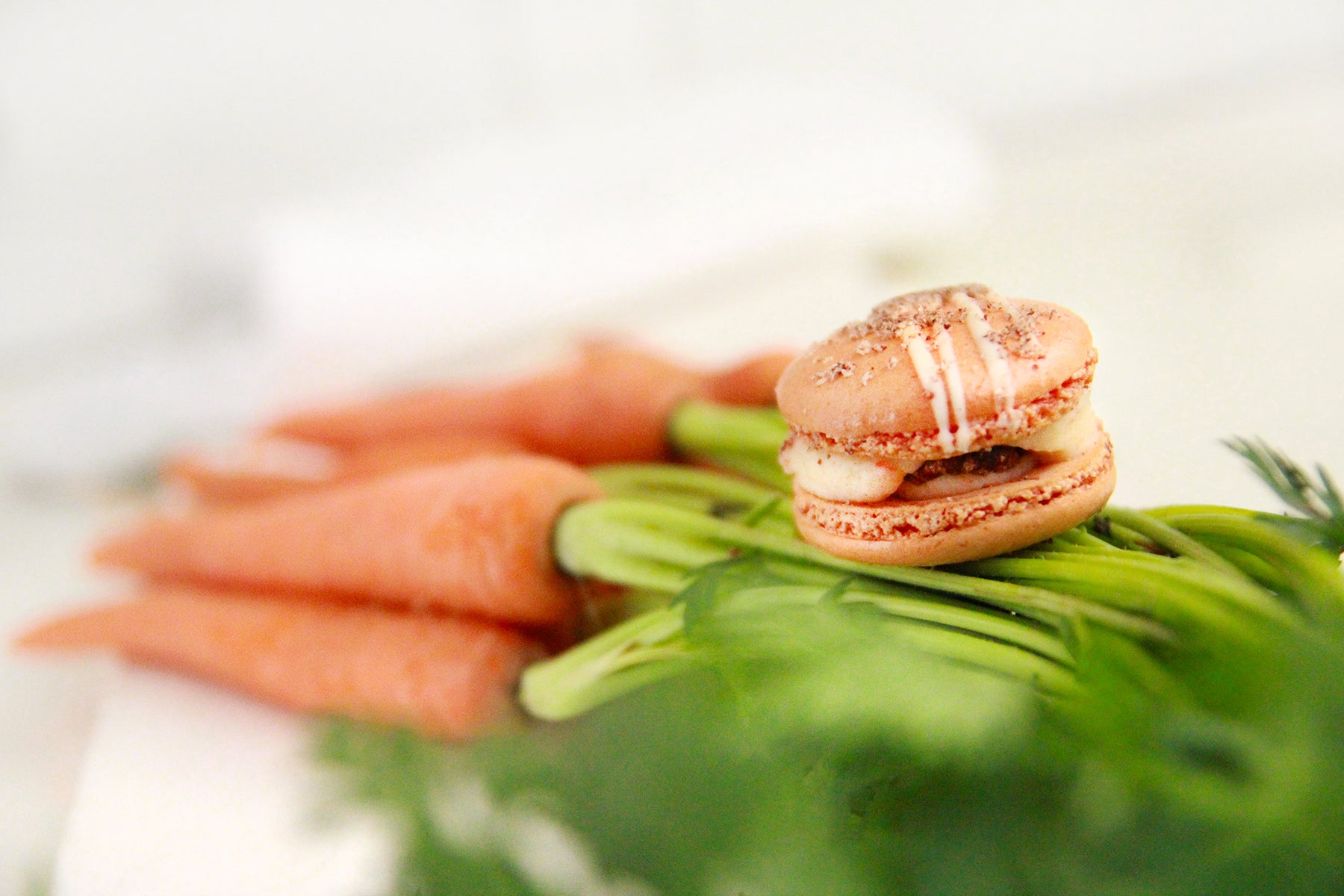 Carrot Cake Macarons