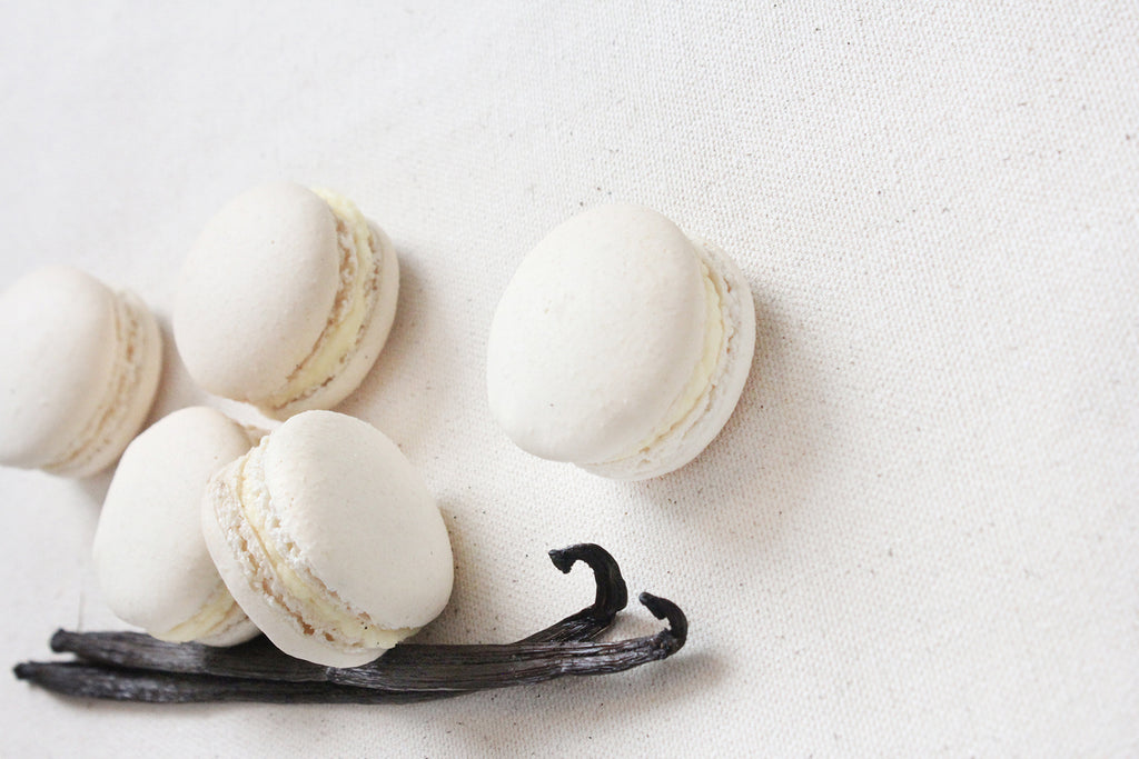 Vanilla Bean Macarons