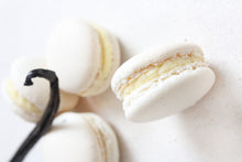 Load image into Gallery viewer, Vanilla Bean Macarons
