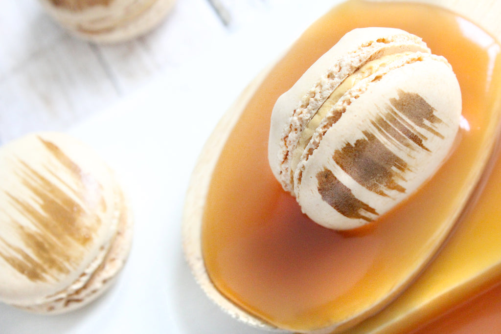 Salted Caramel Macarons