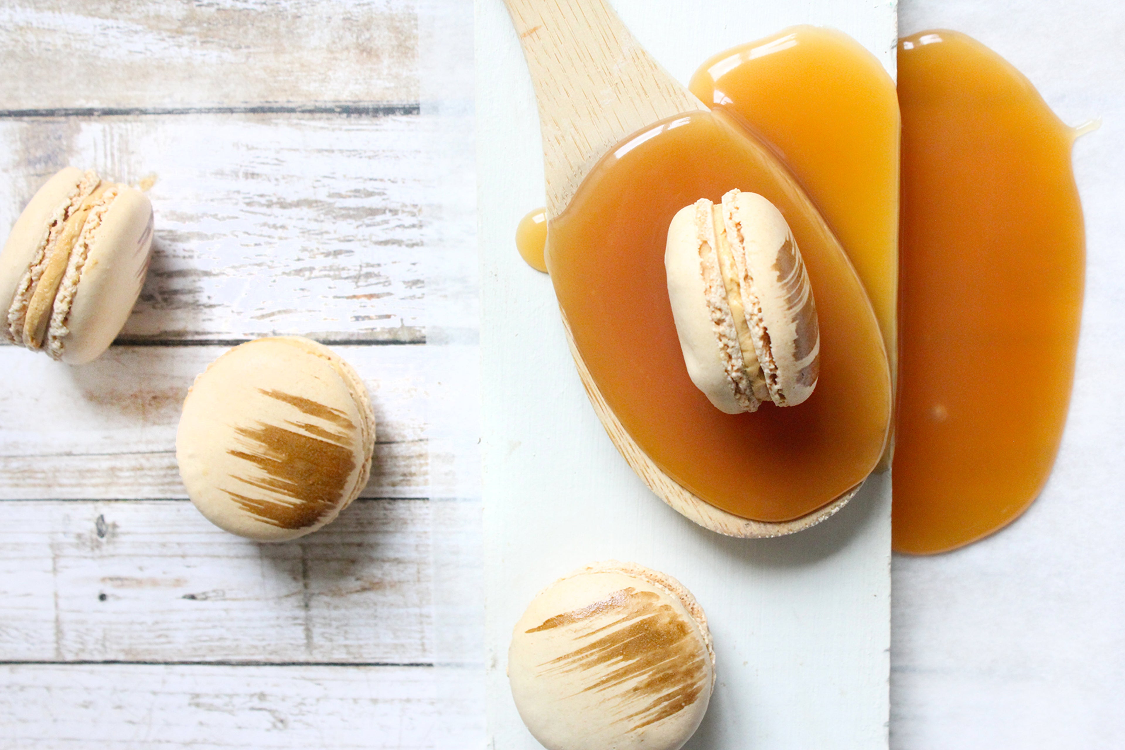 Salted Caramel Macarons