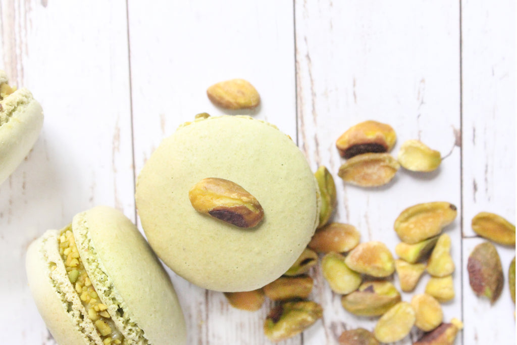 Pistachio Macarons