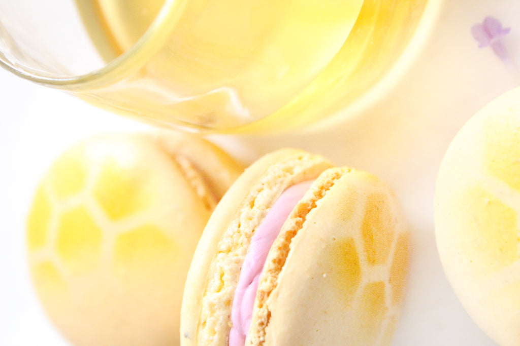 Honey Lavender Macarons