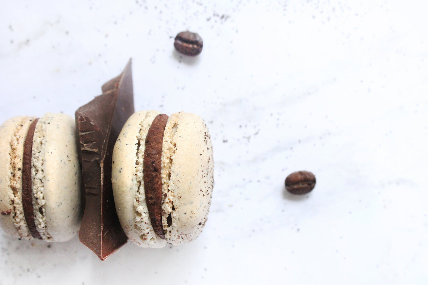 Espresso Chocolate Macarons