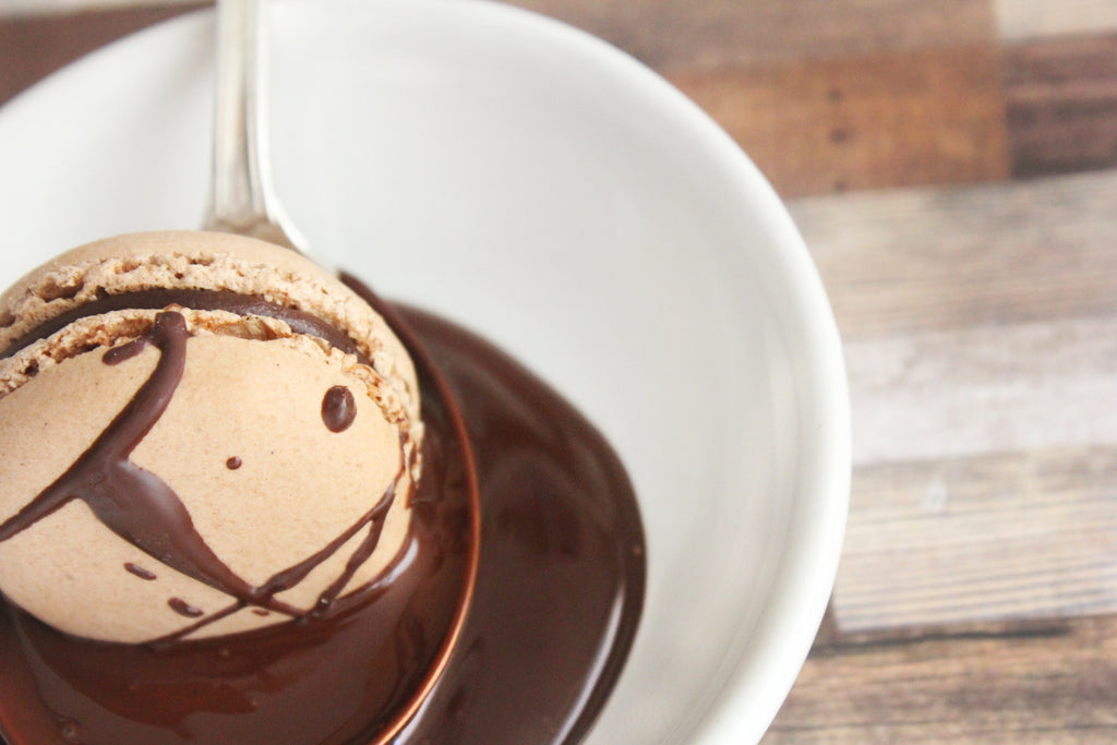 Milk Chocolate Macarons
